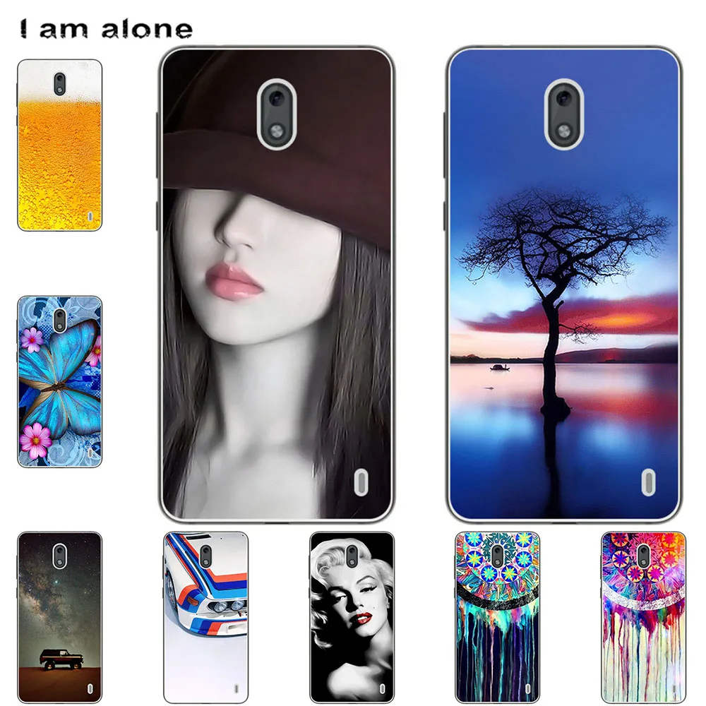 

Чехол для телефона I am alone для Nokia 2 2,1 2,2 2,3, Модный Цветной милый мультяшный рисунок