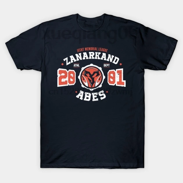 

Zanarkand Abes Athletic Shirt Distressed T-Shirt