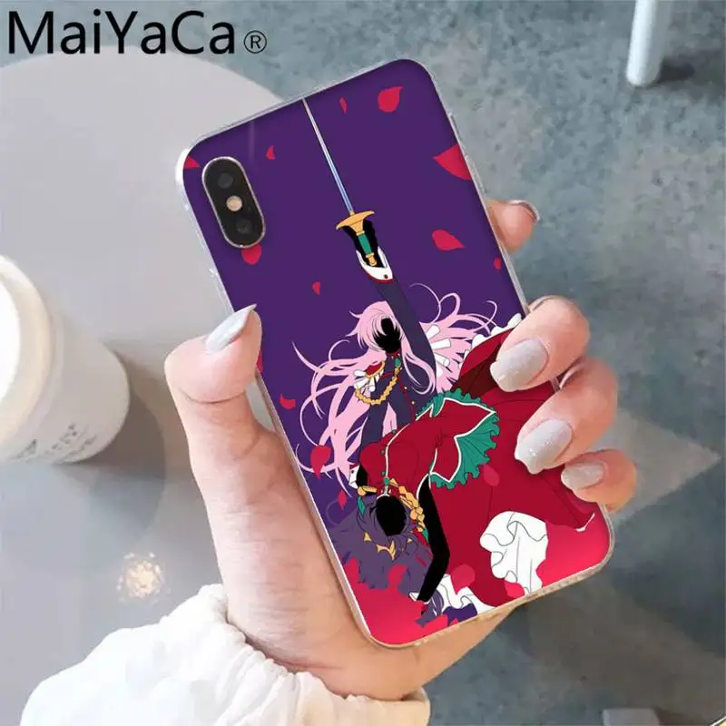 

MaiYaCa Revolutionary Girl Utena Phone Case shell for iPhone 5S 8 7 6 6S Plus X XS MAX 5 SE XR 12 11 pro promax fundas