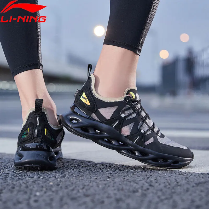Кроссовки мужские Li Ning ARHQ043 дышащие с амортизирующей подошвой|Беговая обувь| |