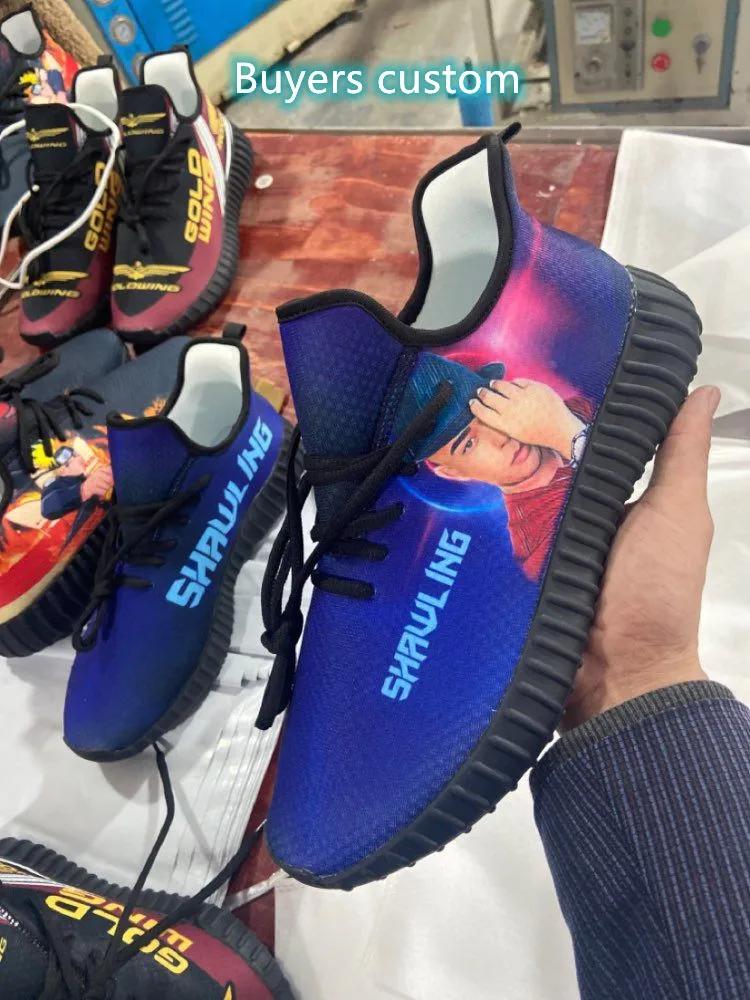 

Children's Custom yellow-ghost Shoes Sneakers 3D Printing Men's Women's Shoes DIY 350