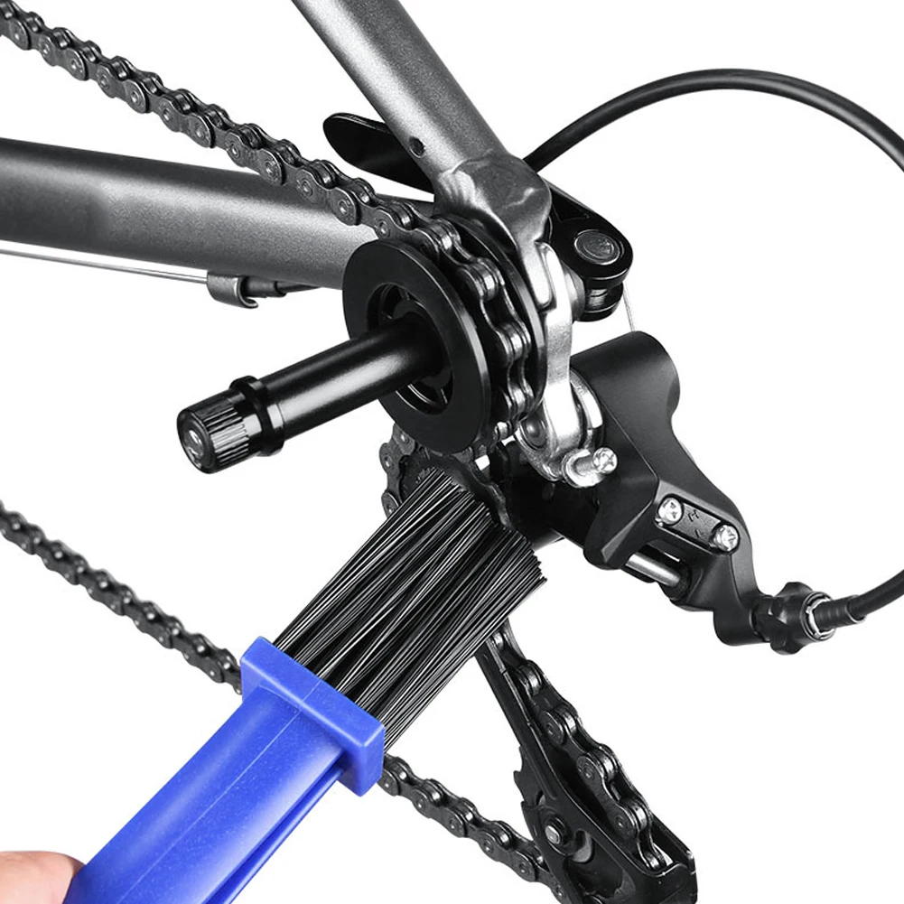 

MTB Bicycle Road Bike Chain Fixer Virtual Flywheel Chain Washer Fixed Chain Tensioner Tool Riding Accessories