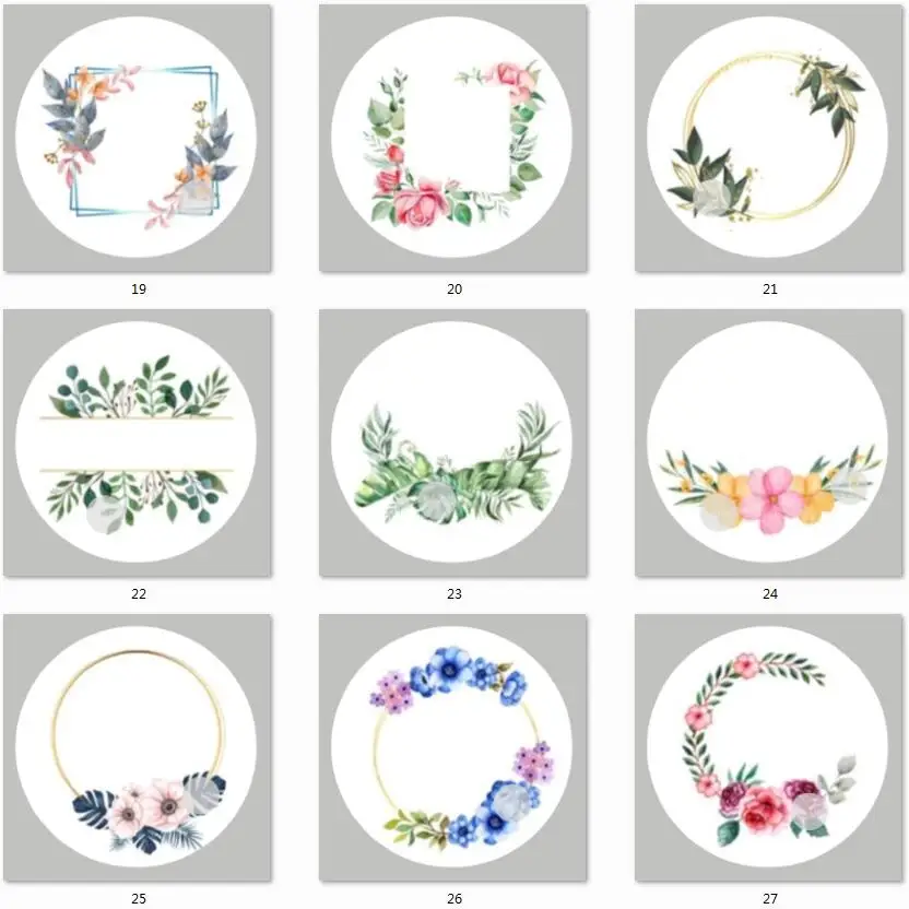 Наклейка на заказ с логотипом 100 шт. свадебная наклейка дизайном