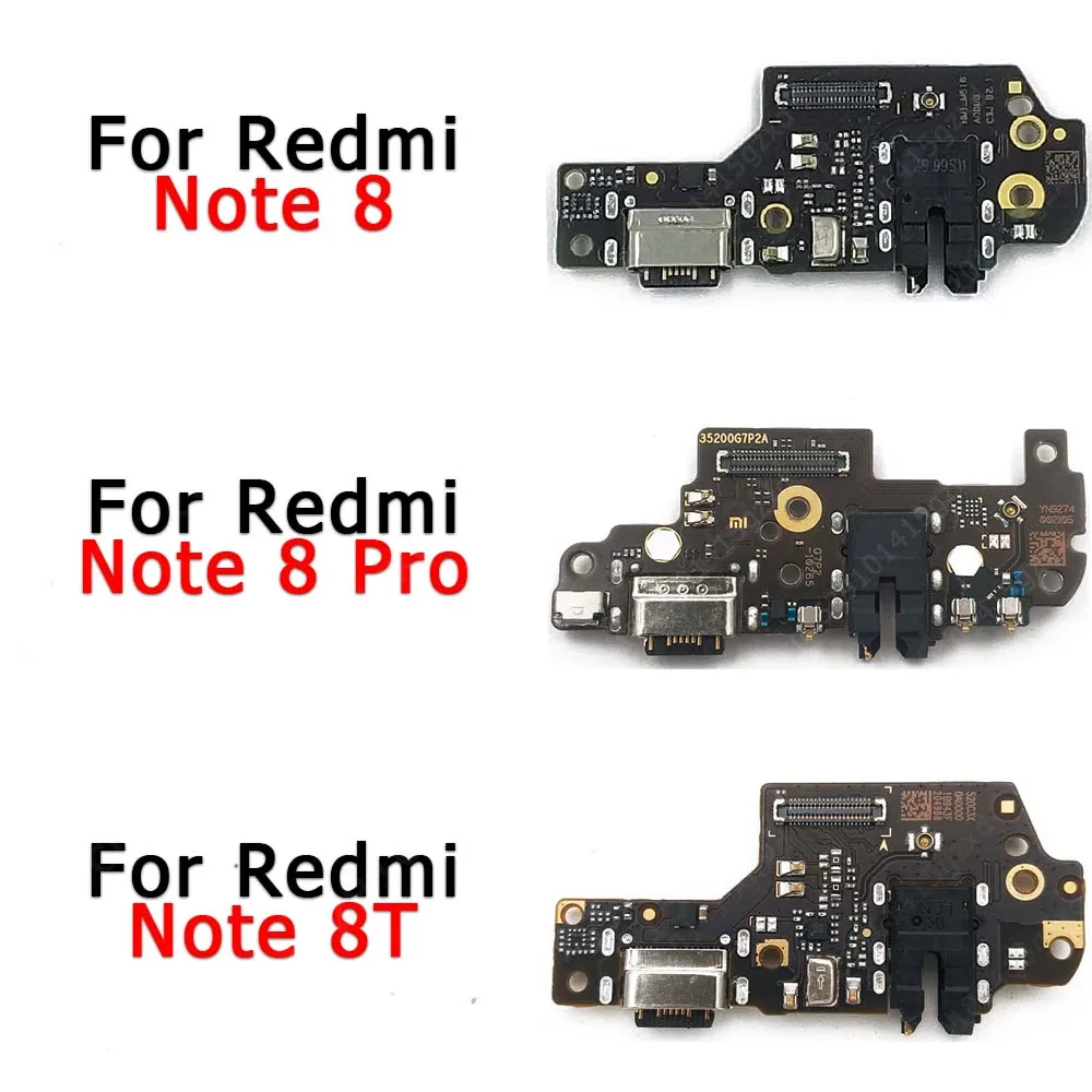 

Оригинальная зарядная Плата Usb для Xiaomi Redmi Note 8T 8 Pro, зарядный порт, печатная плата, док-разъем, пластина, замена, ремонт, запасные части