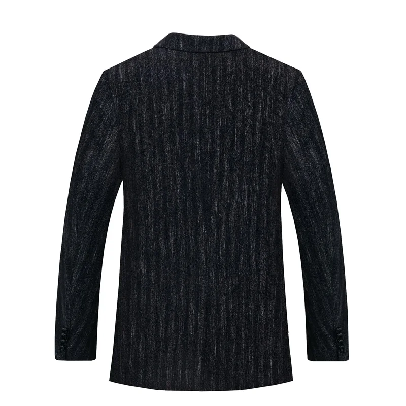 Осень 2019 новинка Костюмные куртки размера плюс 8XL для мужчин модная деловая