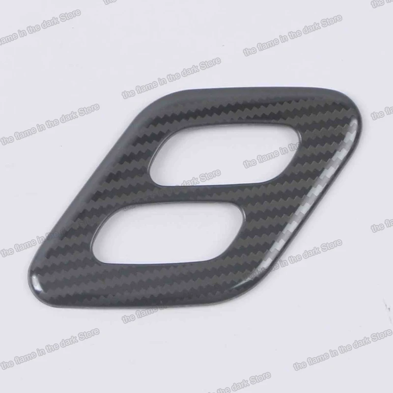 

Lsrtw2017 Carbon Fiber Car Seat Back Adjust Button Frame Trims for Kia K5 Optima 2020 2021 Accessories Auto Styling