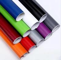 30cmx127cm 3d car carbon fiber stickers roll film diy wrap auto motorcycle windows phone laptop styling vinyl sheet decal