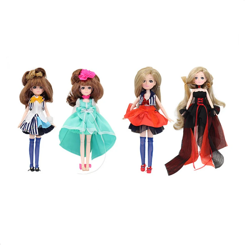 Ледяная шарнирная кукла blyth neo Fortune days, модная Кукла Xiaojing, кукла с платьем, игрушечная обувь, подарок 26 см