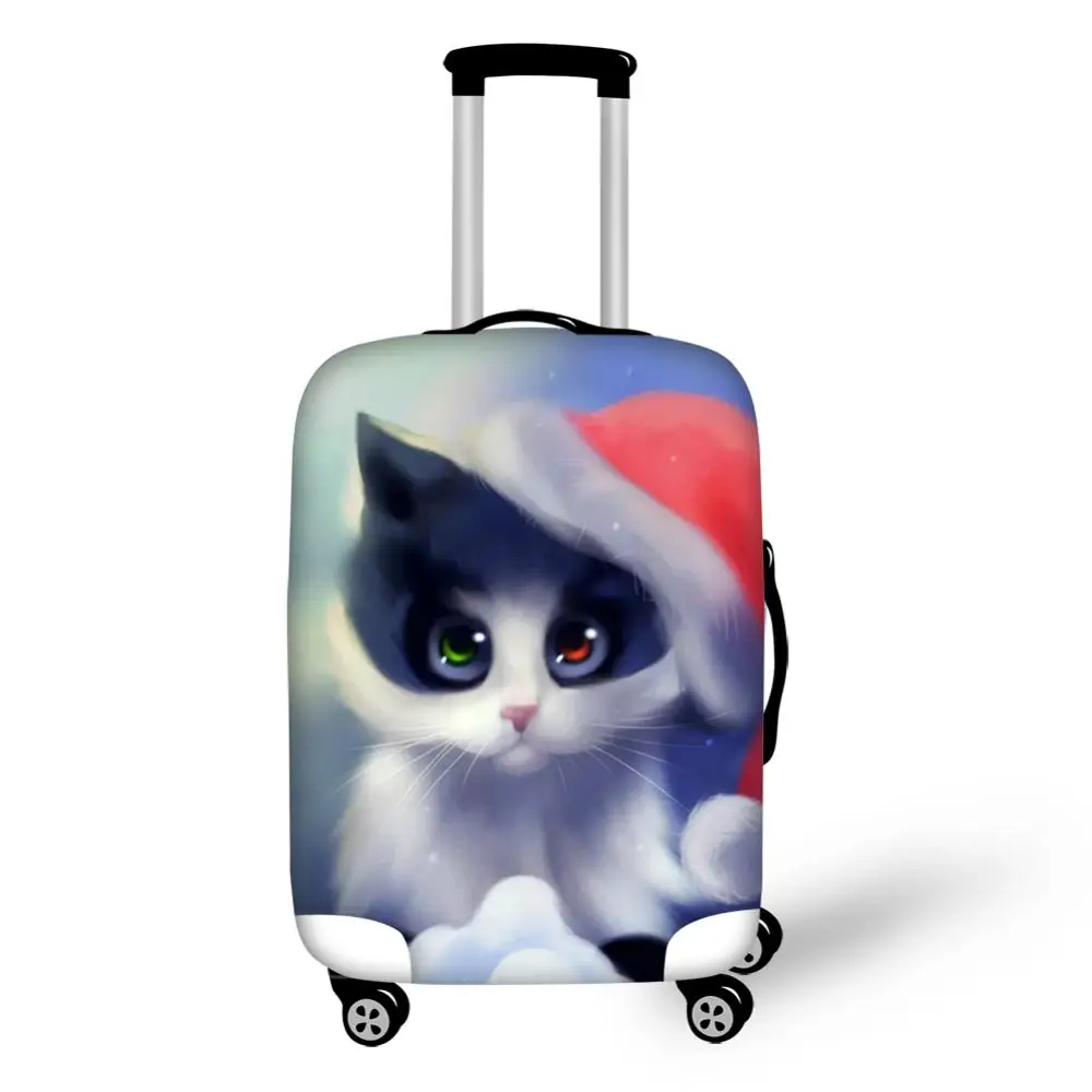 HaoYun Water-proof Suitcase Cover Kawaii Cats Animal Elastic Dust-proof Luggage Cover Luggage Protective Accessories Only Cover
