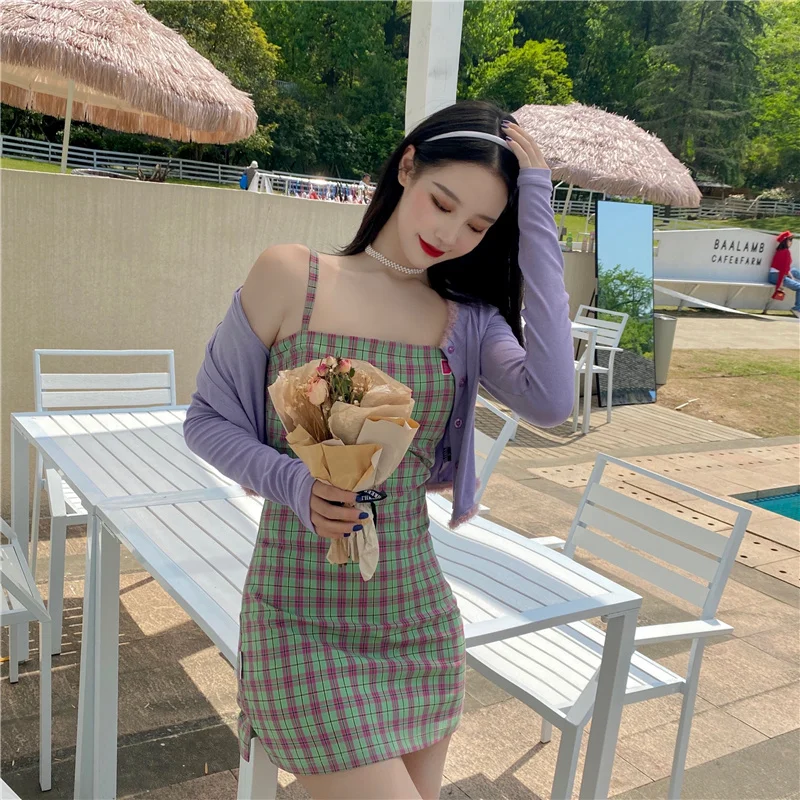 

Real Shot Cost-Effective Sweet Salt Dress Student Sling