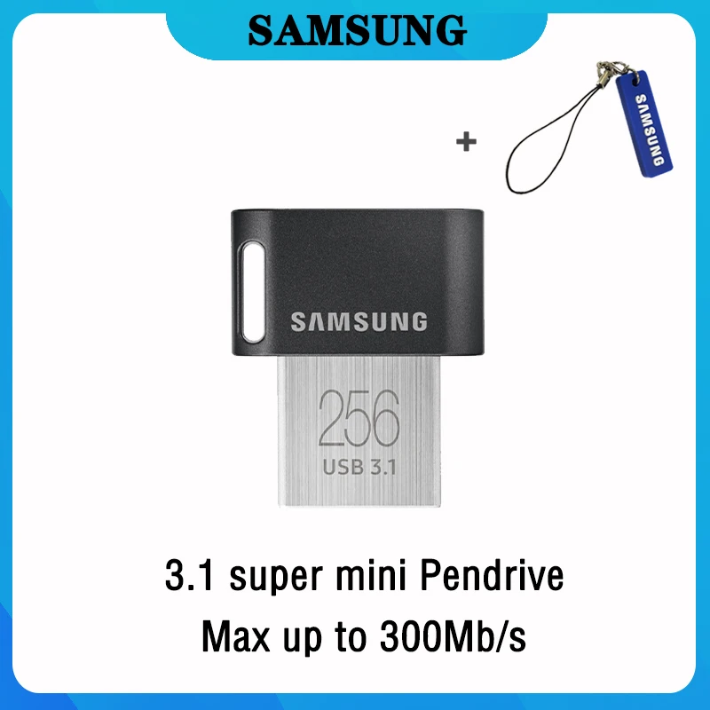 Флеш накопитель SAMSUNG 128 ГБ 64 32 256 мини USB флеш 3 1 флешка диск на ключ память для