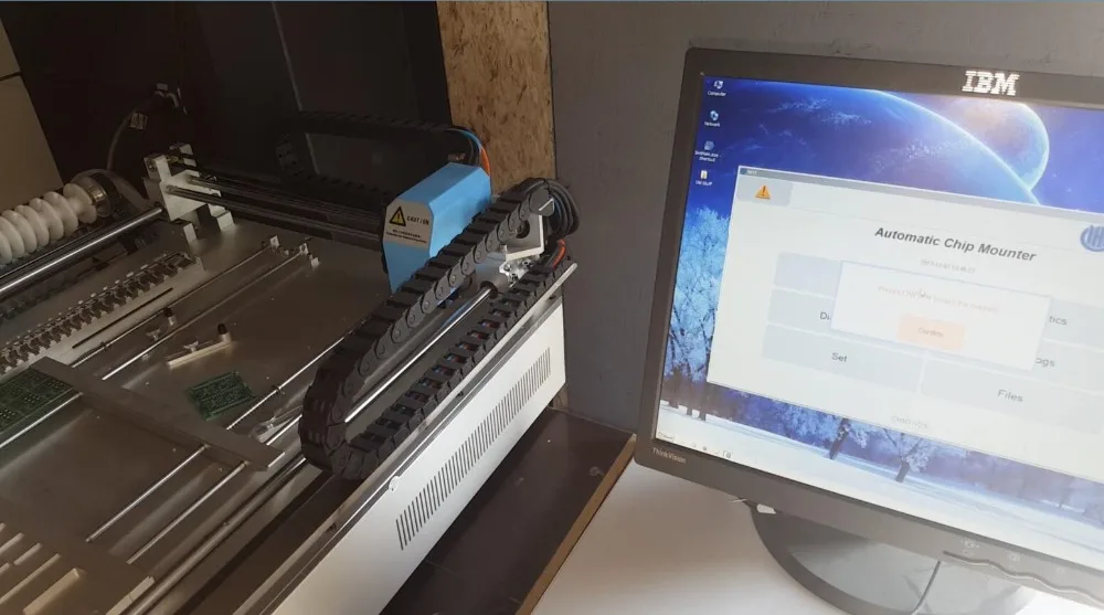 В наличии в США! SMD SMT Pick and Place machine CHMT36VA (система видения) с замкнутым циклом