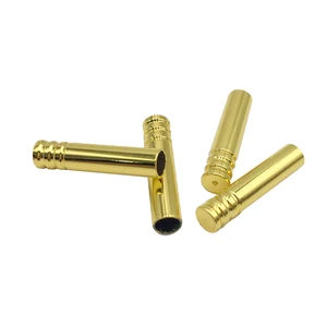 Coolstring 4 шт1 Набор 4,0*25 мм плоский рот металлический аглет Покрытие DIY круглые пули советы для толстовки шнурки головы