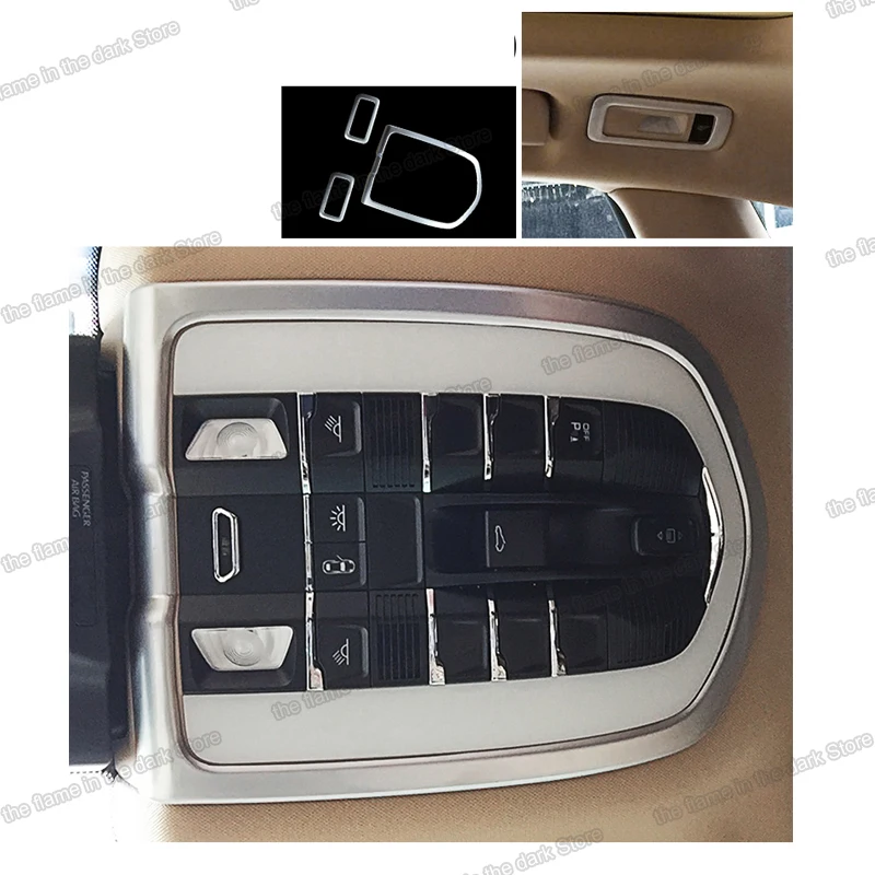 Lsrtw2017 Серебряная рамсветильник для чтения на крыше автомобиля хромированная