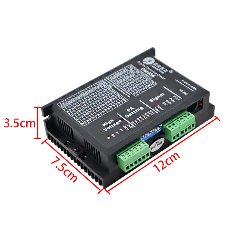 DM856 оригинальный контроллер шагового двигателя 57 86 Цифровой Драйвер 20 80 В