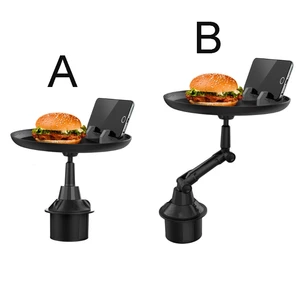 universal suv truck car cup holder mount stand for cellphone mobile phone smartphone meal snack drink car food tray free global shipping