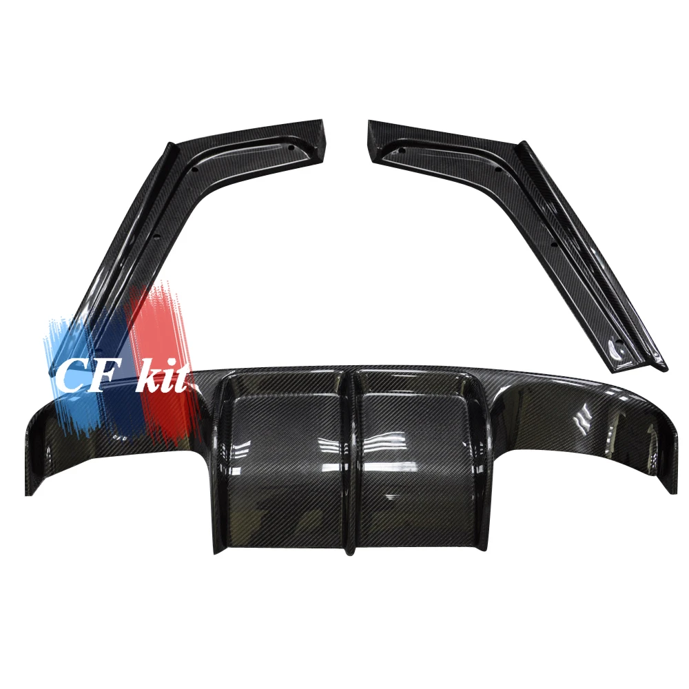 Комплект Заднего диффузора CF из углеродного волокна спойлер бампер для BMW F32 F33 F36