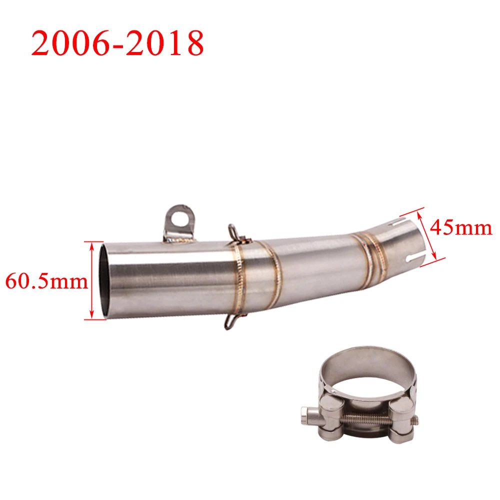 Для Yamaha R6 YZF R 6 2006 2016 1998 2005 2018 2019 мотоциклетные выхлопные трубы соединитель