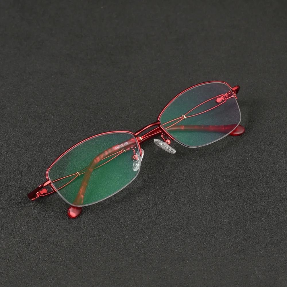 Очки для чтения с полуободковой оправой мужчин и женщин оптические аксессуары