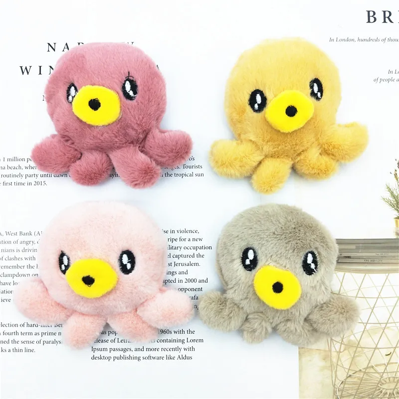 Маленький осьминог кошачья мята игрушка для кошек милая плюшевая японская