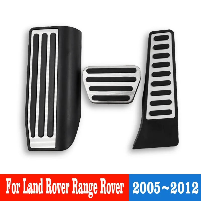 

For Land Rover Range Rover 2005-2012 Car Pedals Accessories Car Foot Pedal Pads Covers Accelerator Brake Rest Pedal Parts