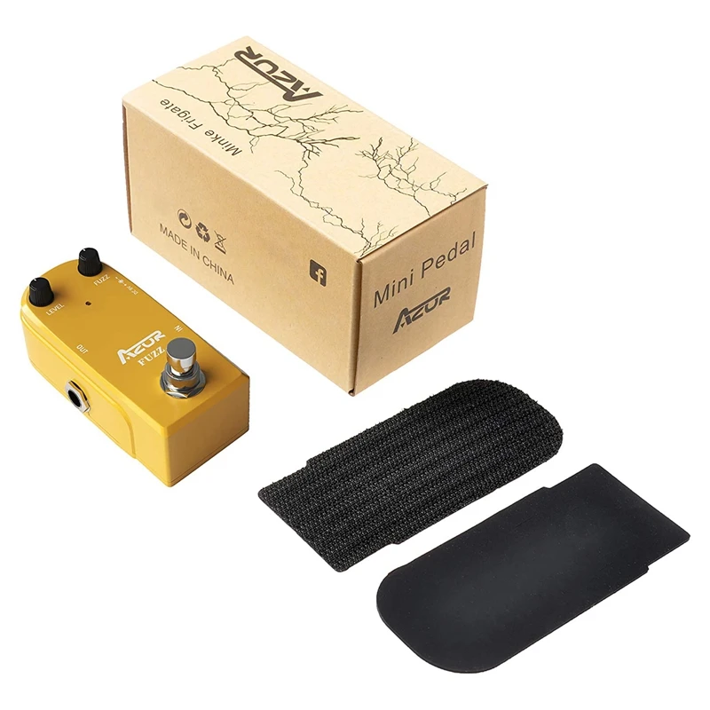 

AZOR AP-310 Fuzz Guitar Effect Pedal Mini Pedal Vintage Fuzz Pedal Effects Guitar Accessories