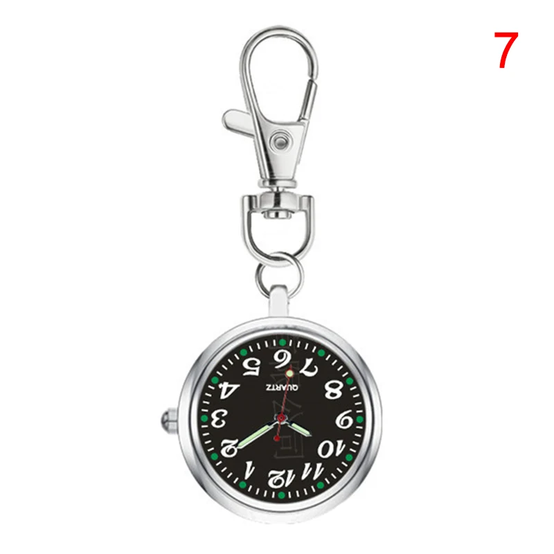 Часы нагрудные кварцевые с круглым циферблатом для мужчин и женщин|Карманные