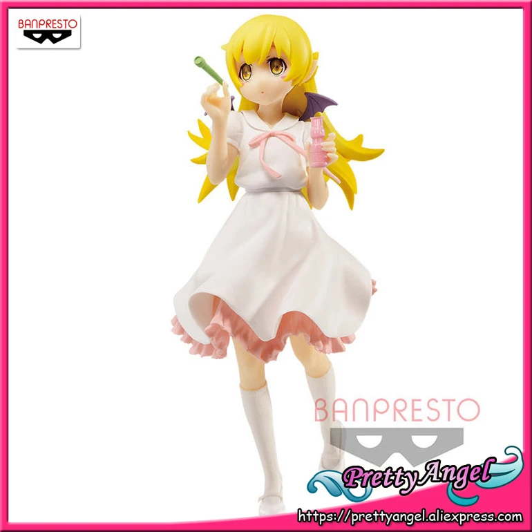 Фигурка из серии PrettyAngel подлинный Banpresto EXQ Nisio аниме серия Monogatari коллекция Shinobu Oshino