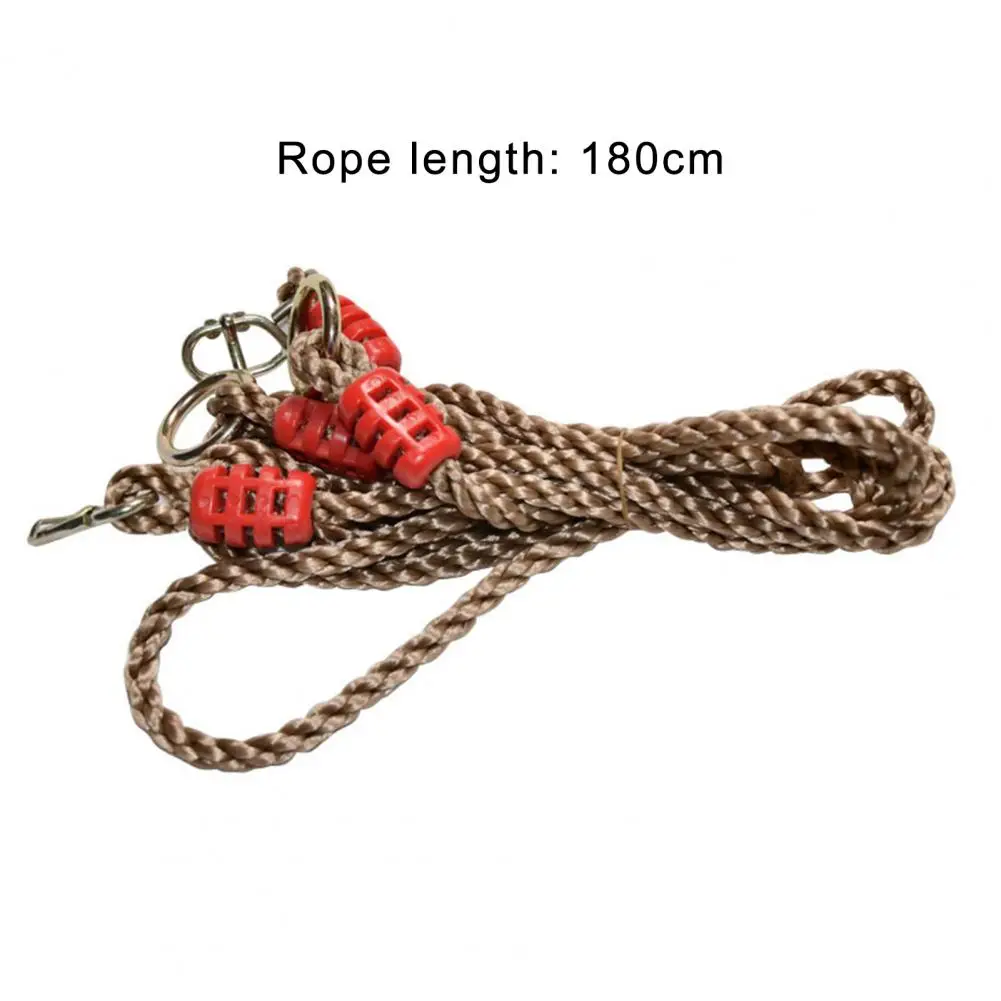 

1.8m Swing Rope with Metal Buckle Multifunctional PE Adjustable Hanging Rope for Outdoor Children Swing Accessories Rope