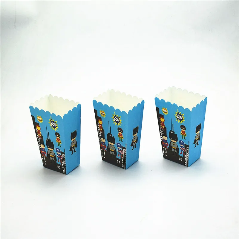 Партия из 12 штук детский день рожденья для мальчиков Поставки супер герой