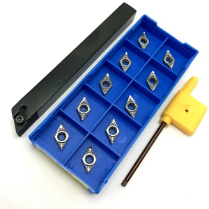 Твердосплавные пластины SDJCR1212H07 SDJCR1616H07 SDJCR2020K07 + DCMT070204, режущий инструмент, токарные инструменты с ЧПУ, держатель внешнего токарного инструмента