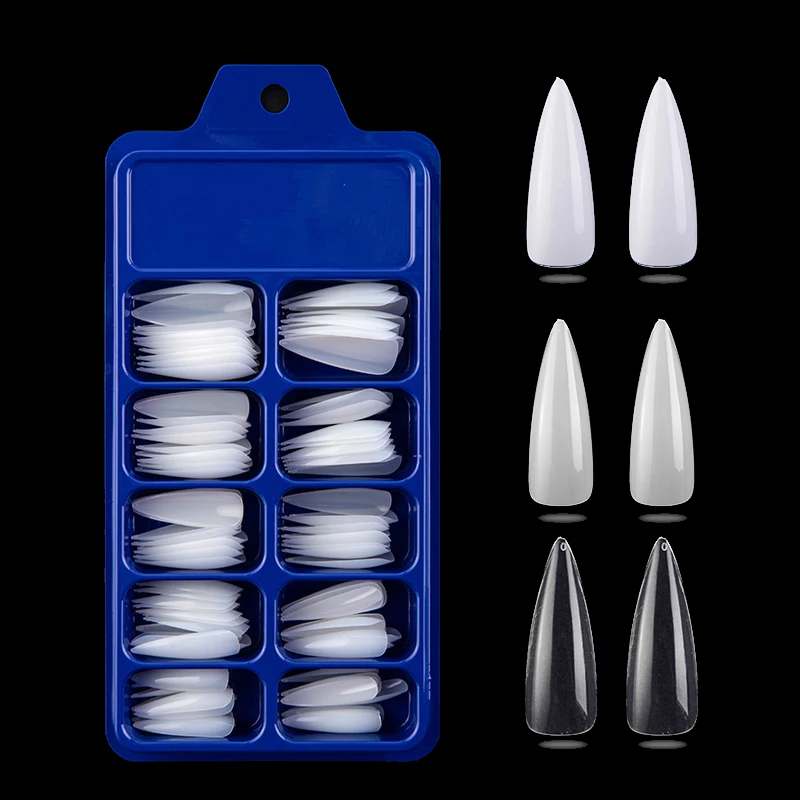 100 шт./корректирующее искусственное покрытие для ногтей с полным покрытием