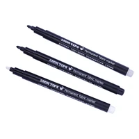 3 pieces permanent fabric paint marker pen for t shirt textile clothing t shirt marker pen sewing tools craft art pens markers