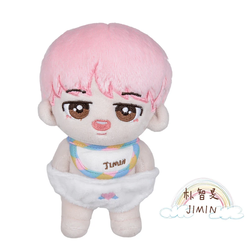 

Kawaii Kpop Plush Stuffed Toys Doll Celebrity Cartoon Baby Face J-Hope Jung Kook RM Jin SUGA Jimin Kim Tae Hyung Fans Gifts