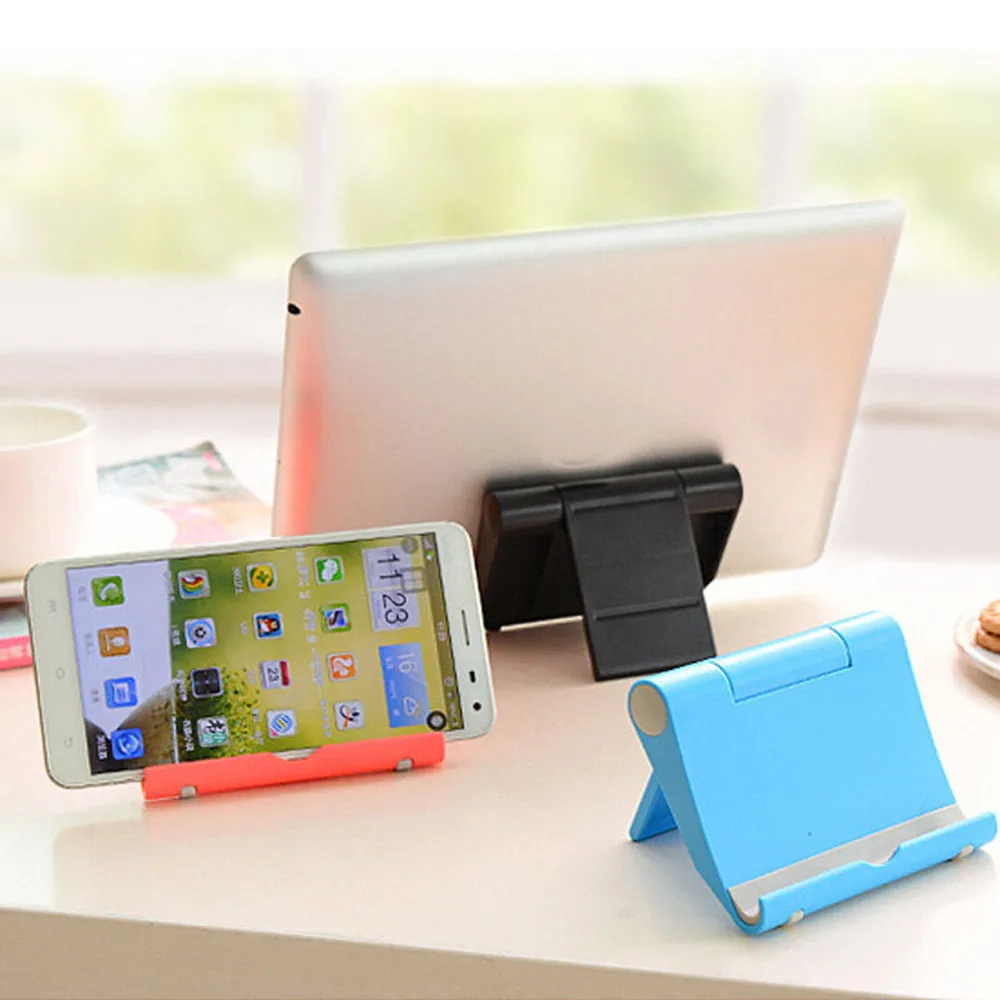 Легкая переноска складная универсальная подставка для телефона iPad планшета 360 °