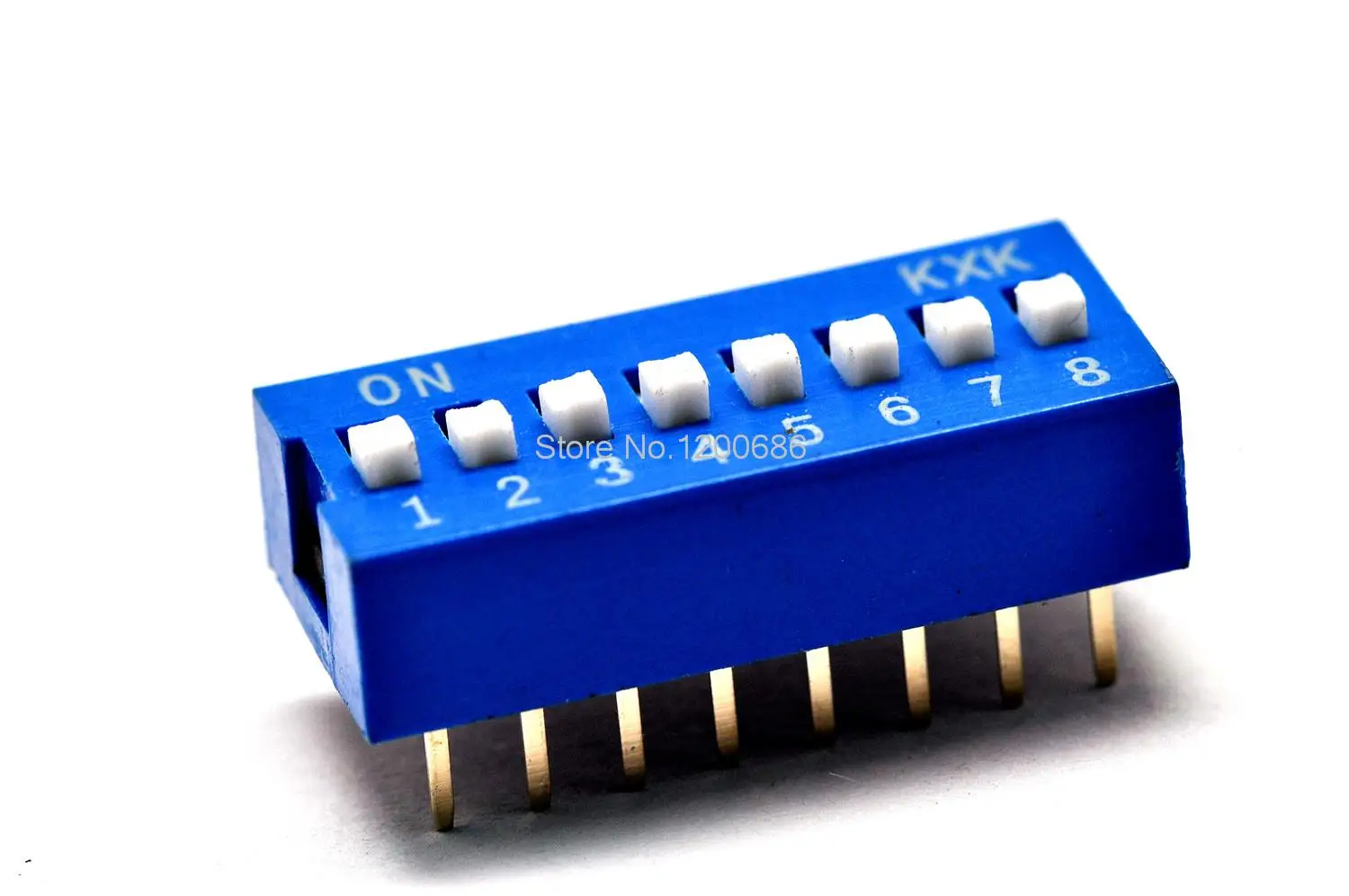 

8P DIP switch Swing switch 8-bit toggle switch pitch 2.54MM blue