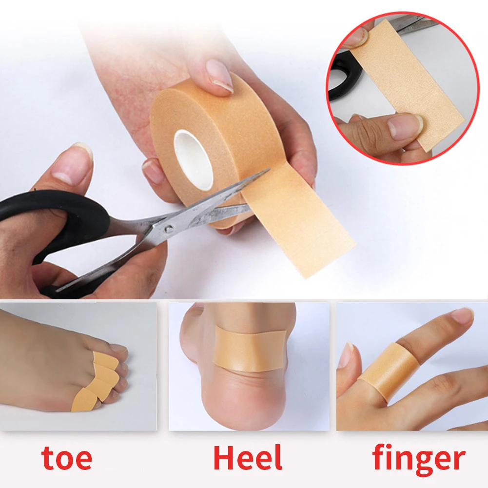 

1 Roll Blister Sticker Relieve Friction Reducing Foot Care Wear Resistant Anti Slip Multifunction Heel Tape Waterproof Ankle