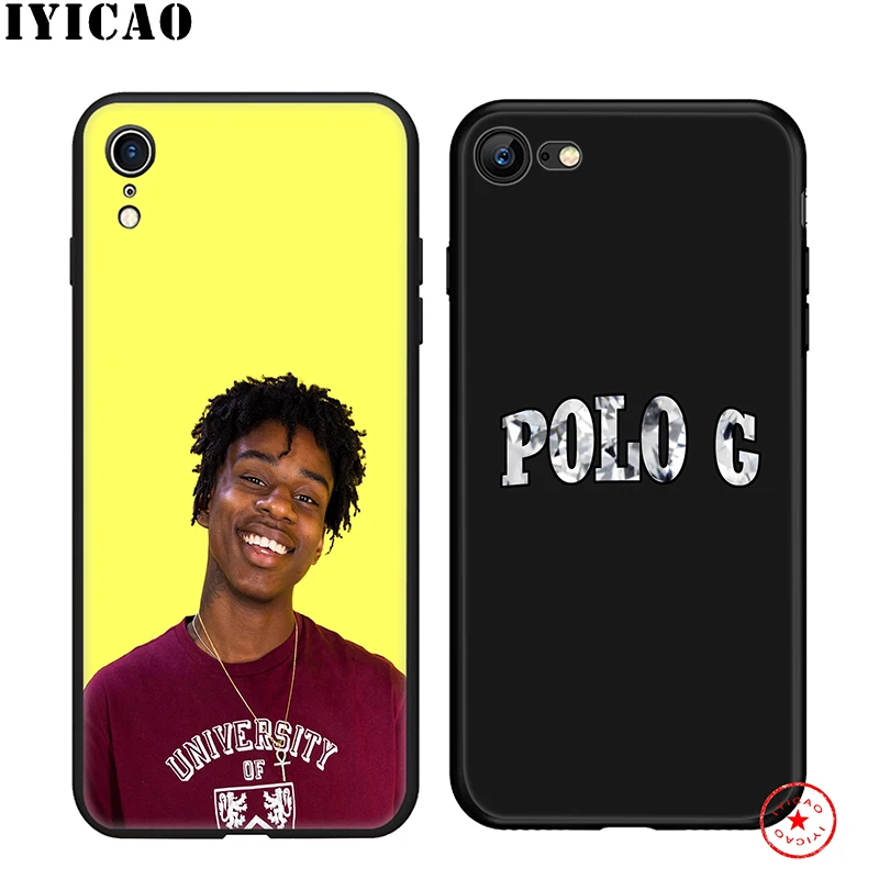 IYICAO Polo G Rapper мягкий чехол для телефона iPhone 11 Pro XR X XS Max 6 6S 7 8 Plus 5 5S SE силиконовый TPU |