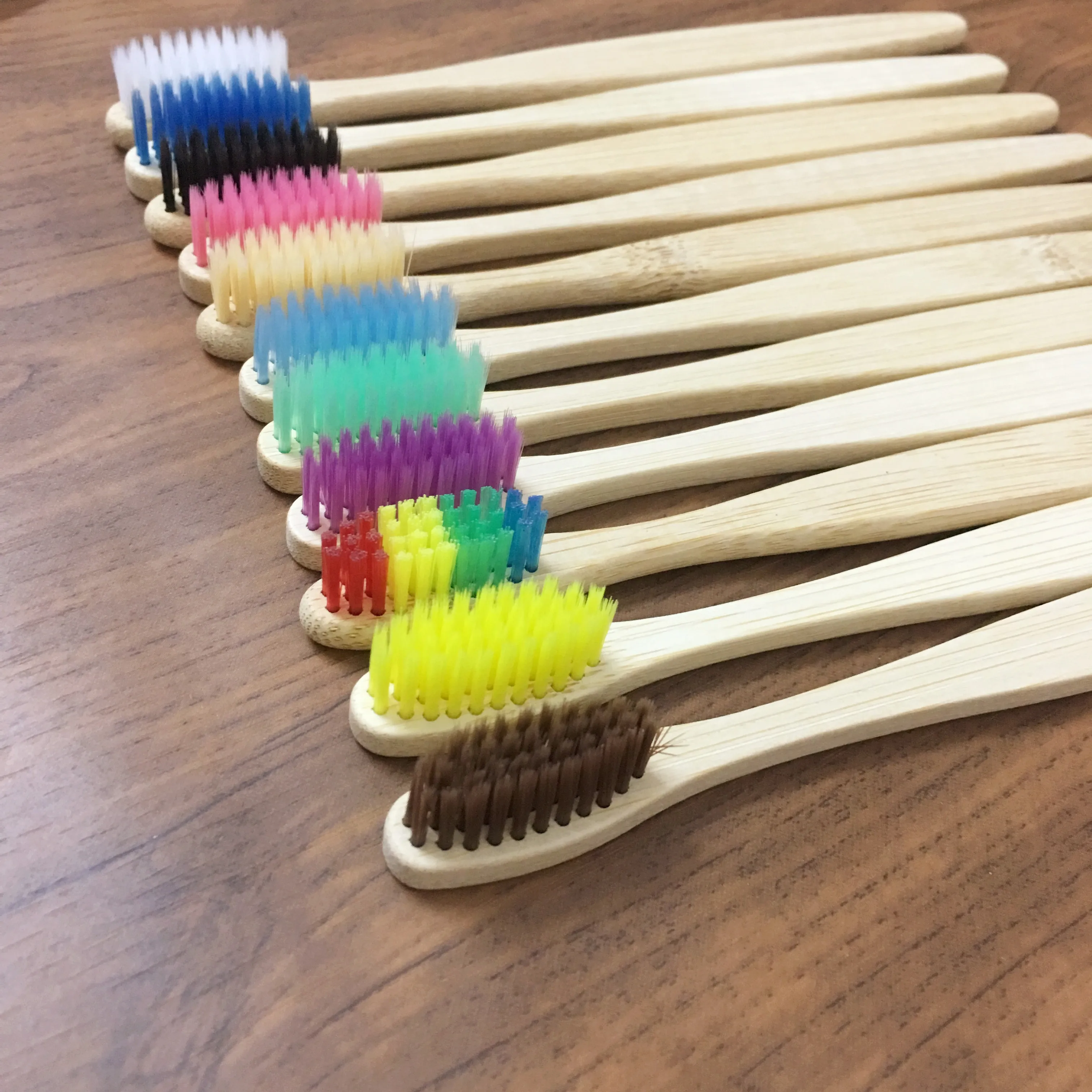 10 шт. экологически чистые зубные щётки из бамбука без БФА | Красота и здоровье