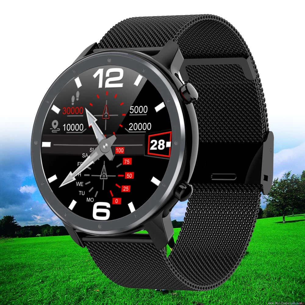 

New Smart Watch Men ECG+PPG Heart Rate Blood Pressure Monitor Fitness Sport IP68 Waterproof Weather Smartwatch VS DT78 L5 L8 L7