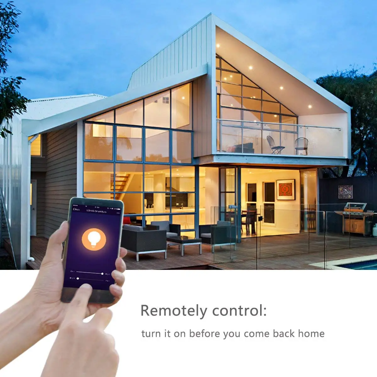 Умный светодиодный светильник лампы настраиваемый белый 2000K 6500K B22 байонет с