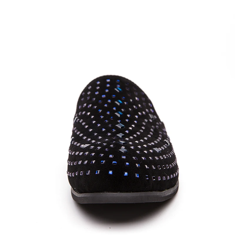 Туфли мужские без каблука летние полутапочки baotou для ленивых в английском стиле