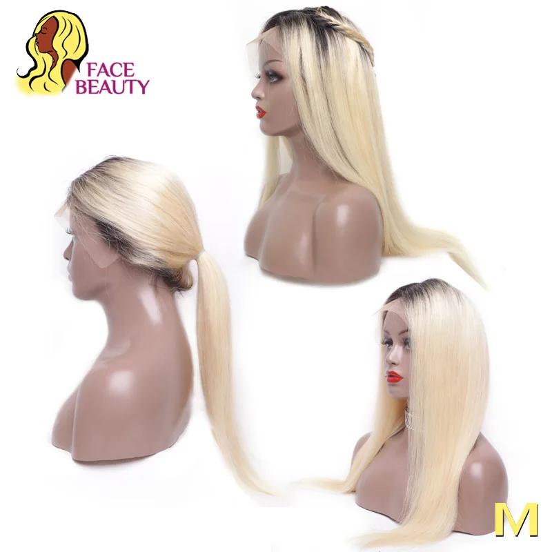 Facebeauty перуанские Remy прямые бесклеевые парики из натуральных волос с волосами для