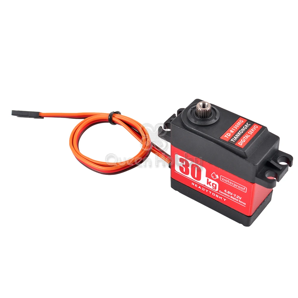 Цифровой сервопривод с большим крутящим моментом водонепроницаемый алюминиевый