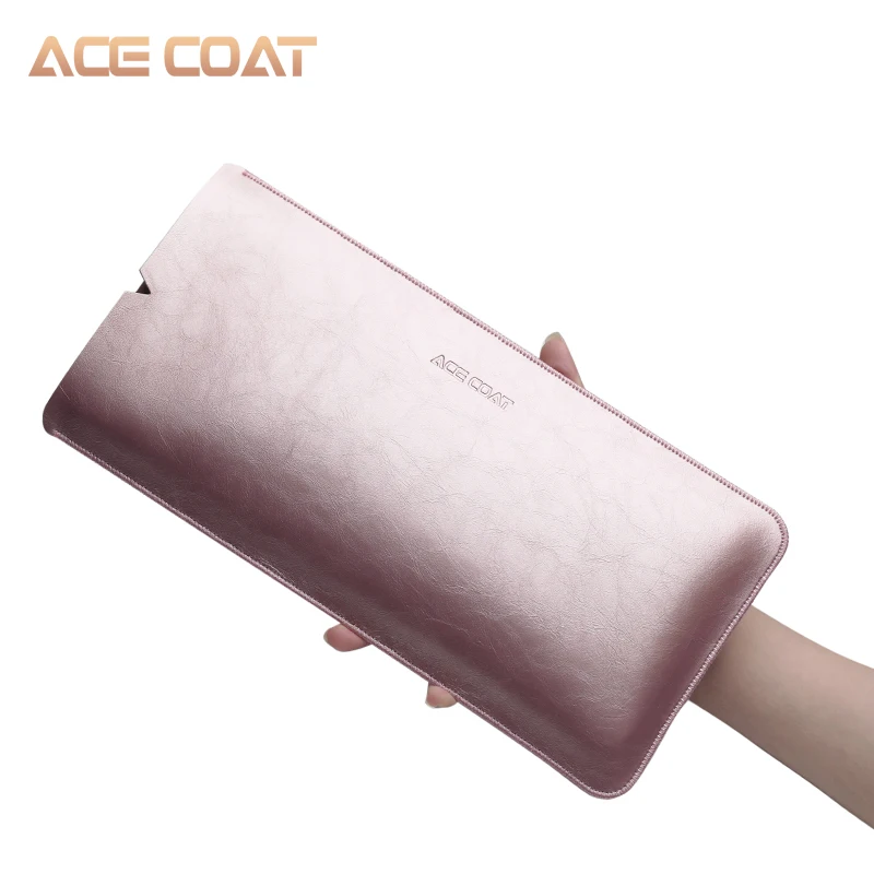 Чехол для ноутбука ACECOAT из микрофибры и искусственной кожи ультратонкий супер