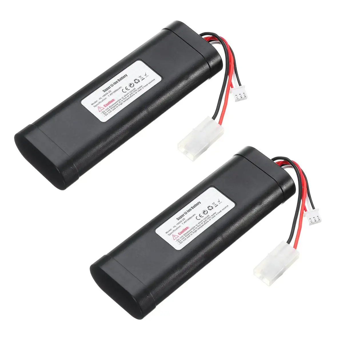7,4 V 1800mAh HL-18650-2S Li-PO аккумулятор для Heng Long RC HL3818-1 3889-1 3809 1:16 Танк Игрушка обновление большой емкости L6.2-2P