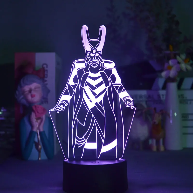 

With Remote 3D Visual Led Nightlight Boy Room Decoration Teenager Bedroom 16 Colors USB Table Lamp Birthday Gift For Boyfriend