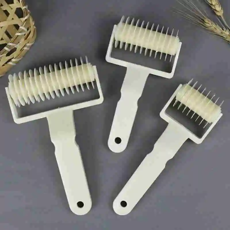 

Baking Tools, Plastic Mesh Cutter, Dough Roller Cutter, Mold Pizza Baking Pie Pizza Hob, Crust Biscuit Z2F9