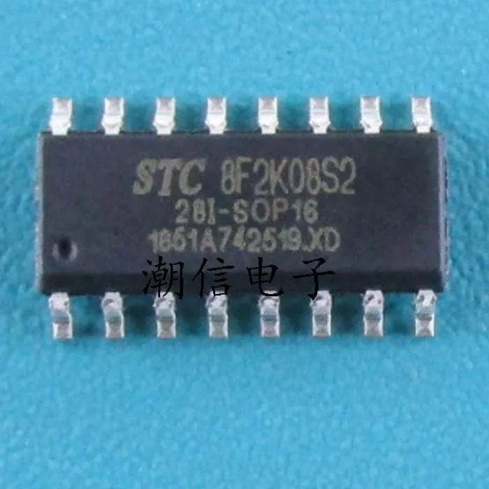 

Микроконтроллер 10cps STC8F2K08S2 SOP - 16