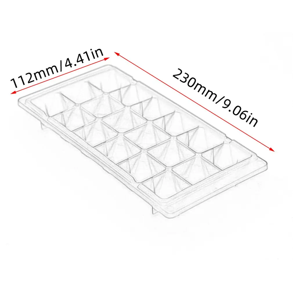 18 сетка алмазные кубики льда формы коробка кубиков |